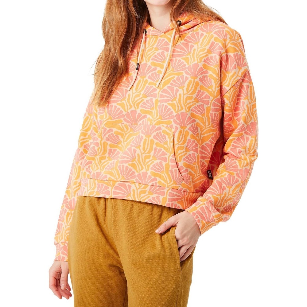 Picture Organic Neris Printed Hoodie Posidonie Print Cotton Women's XL